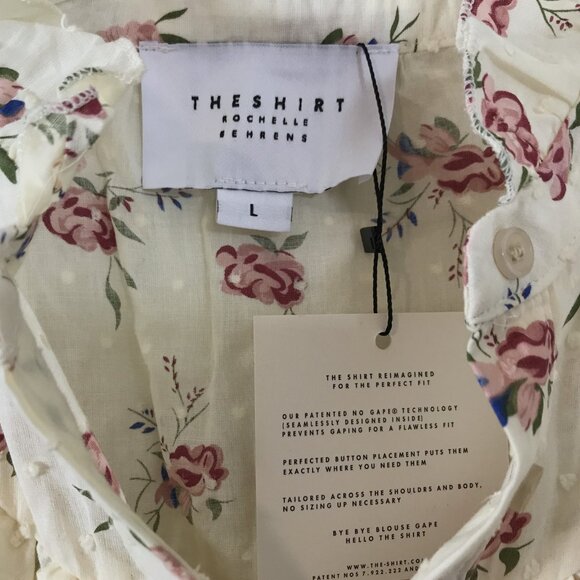 THE SHIRT Rochelle Behrens Floral Dress L - Picture 8 of 8